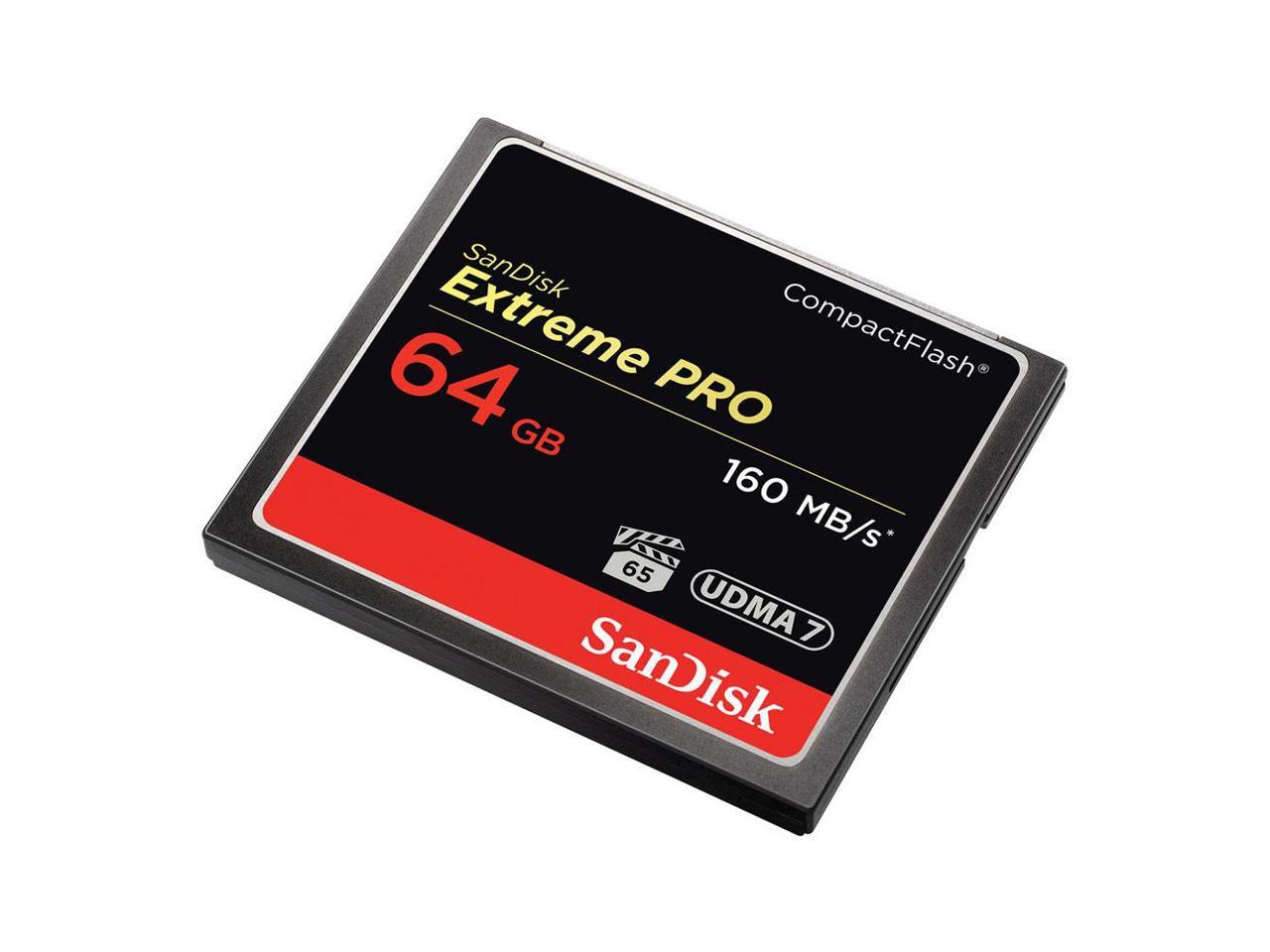 SanDisk Extreme Pro 64 GB CompactFlash SDCFXPS-064G-A46