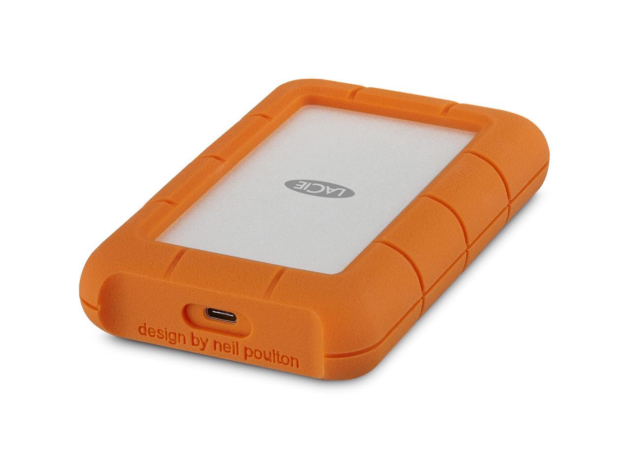 Lacie STFR5000800 5TB Rugged USB 3.1 Gen 1 Type-C External Hard Drive