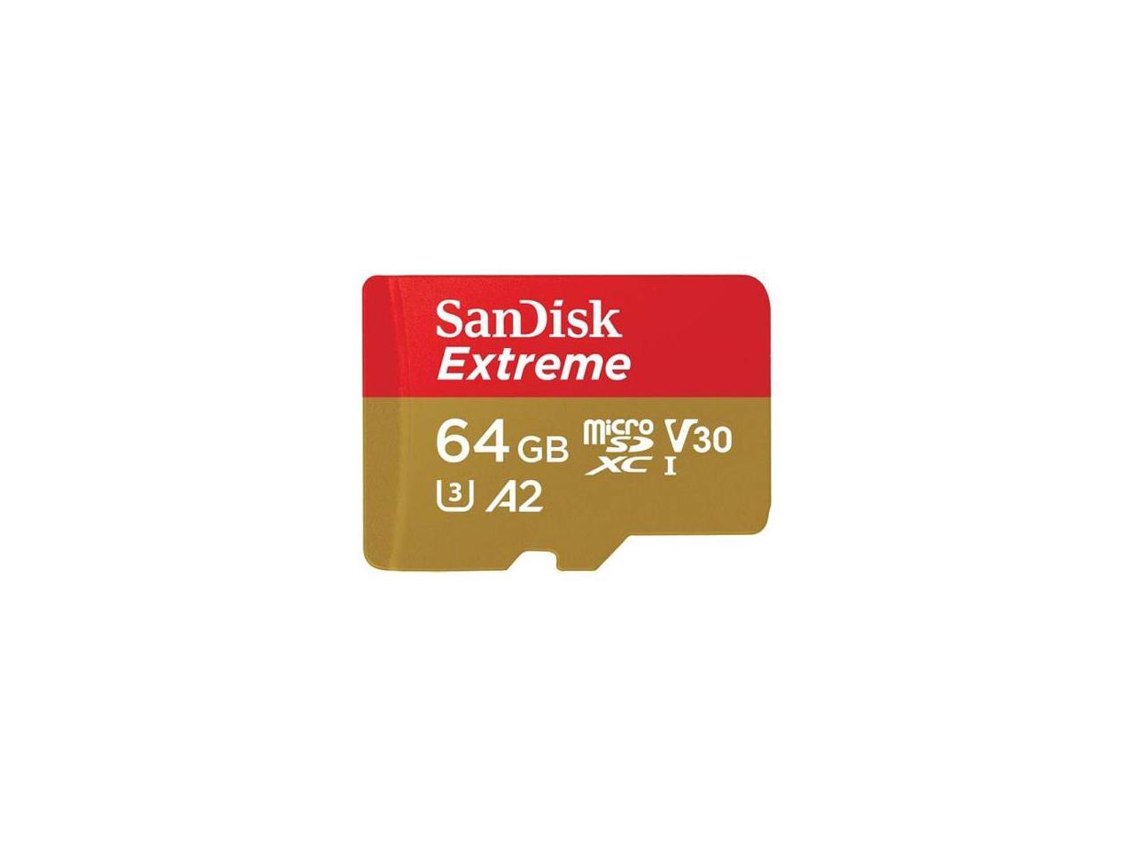 SanDisk Extreme 64 GB microSDXC Memory Card