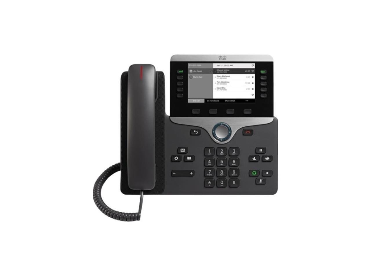 Cisco 8811 Ip Phone - Wall Mountable - Black
