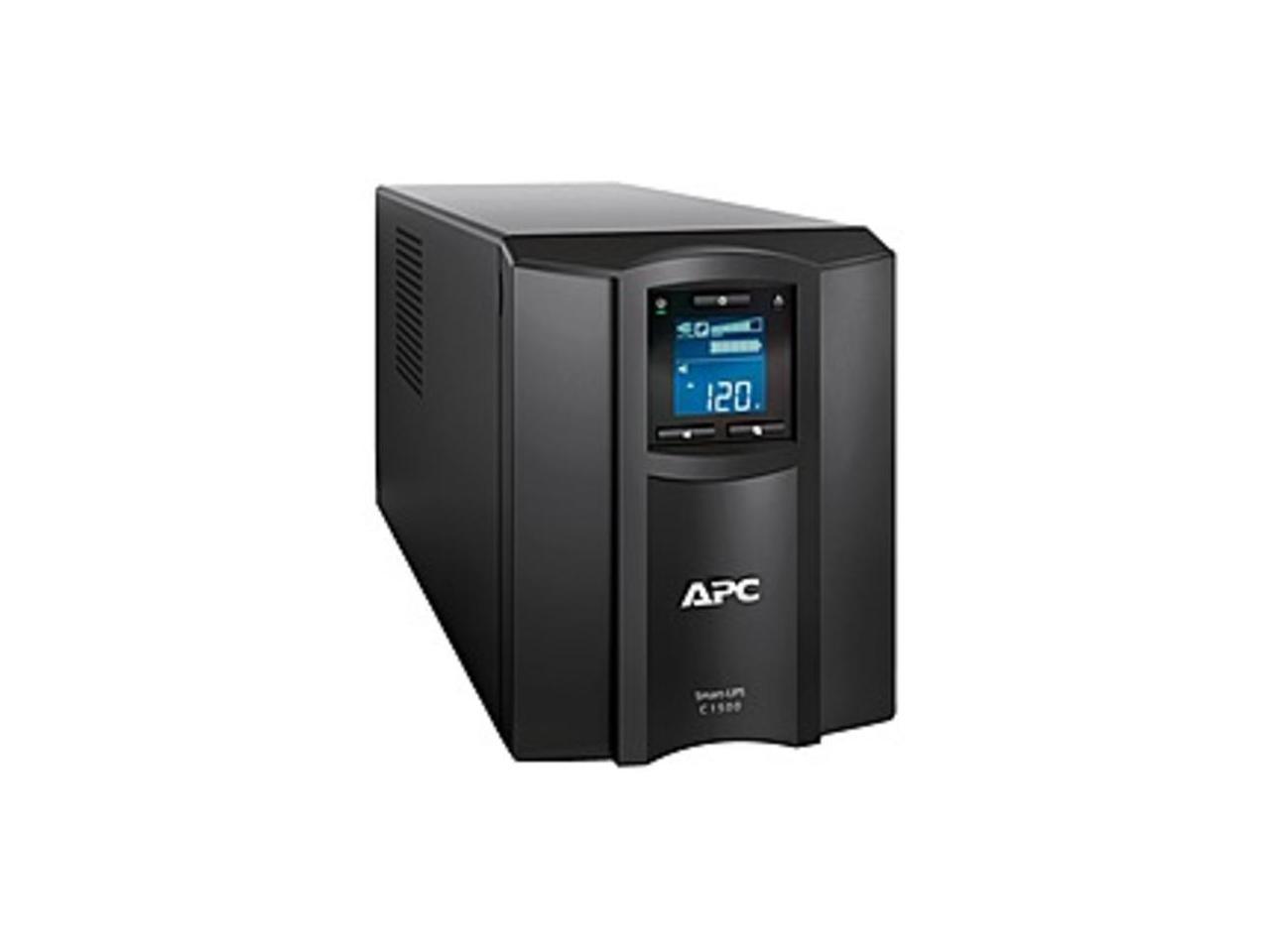 APC by Schneider Electric Smart-UPS SMC1500C 1500VA Desktop UPS - 1500 VA/900 W - 120 V AC, 110 V AC, 127 V AC - 7.80 Minute Stand-by TimeDesktop - 8 x NEMA 5-15R