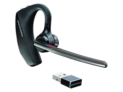 Plantronics Voyager 5200 UC Earset - Wireless - Bluetooth - 98.4 ft6.80 kHz - Earbud, Over-the-ear - Monaural - In-ear - Noise Reduction, Echo Cancelling Microphone - Noise Canceling