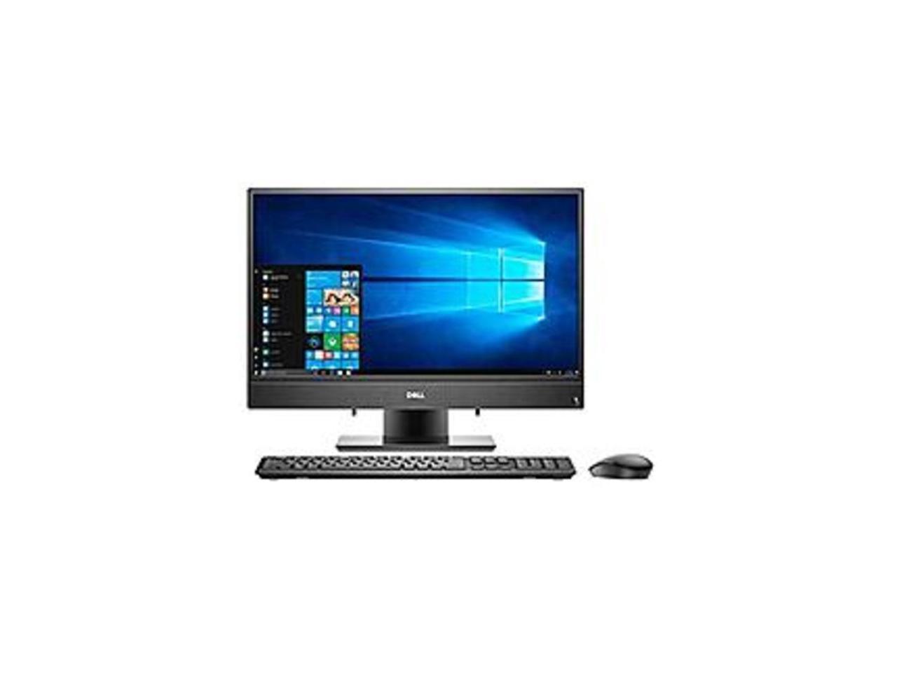 Dell i3277-3344BLK-PUS All-in-One Desktop PC - Intel Core i3-7130U 2.7 GHz Processor - 4 GB DDR4 + 16 GB Intel Optane Memory - 1 TB Hard Drive - 21.5 inch Touchscreen - Wi-Fi - Windows 10 Home ...