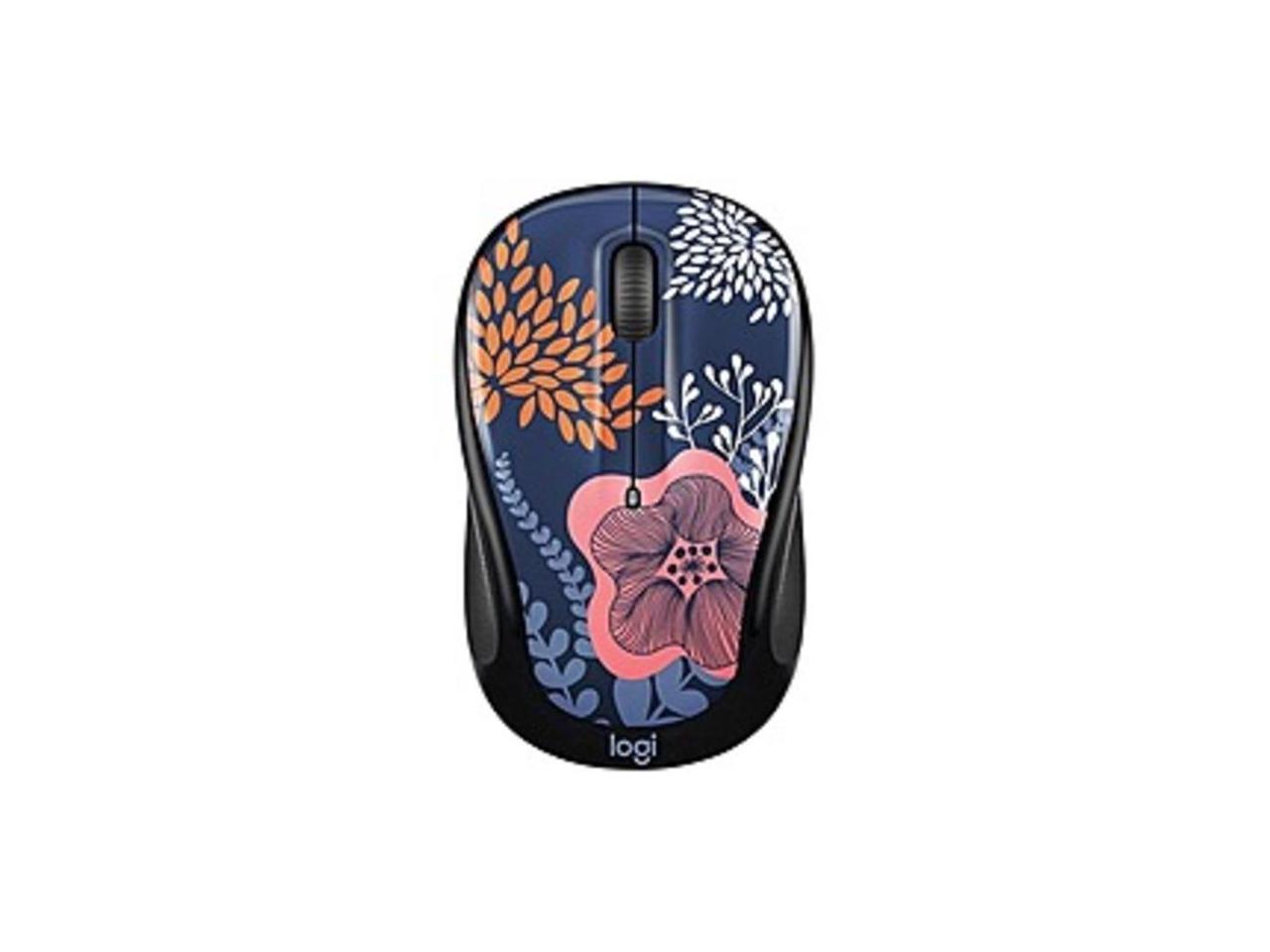 Logitech 910005657 M325c Wireless Mouse in Forest Floral