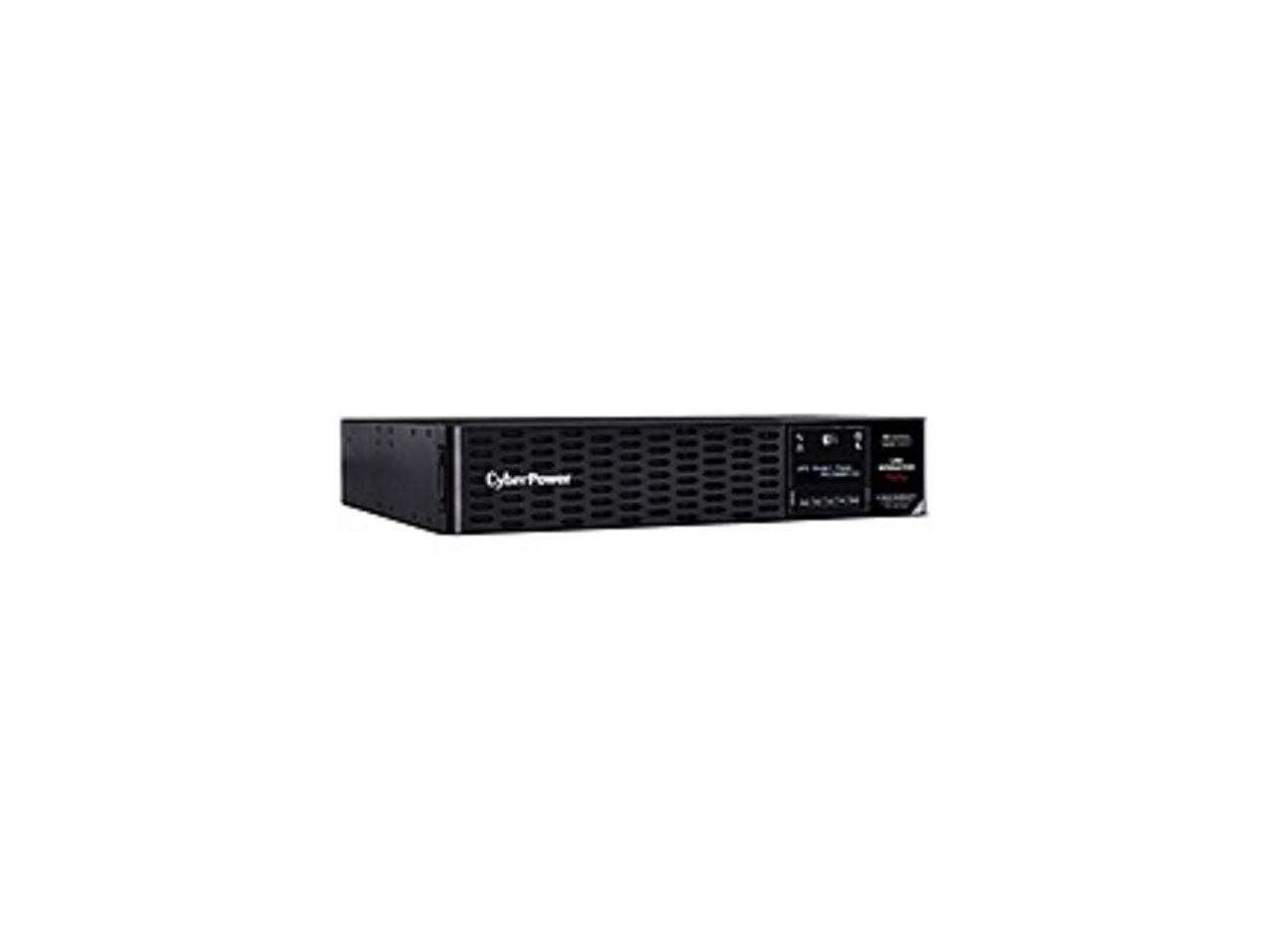 CyberPower PR1500RT2U Smart App Sinewave UPS - CyberPower PR1500RT2U Smart App Sinewave UPS - 1500VA/1500W Sine Wave UPS, 2U Rack/Tower, 8 NEMA 5-15R, NEMA 5-15P, 10Ft Cord, 3Yr Wty