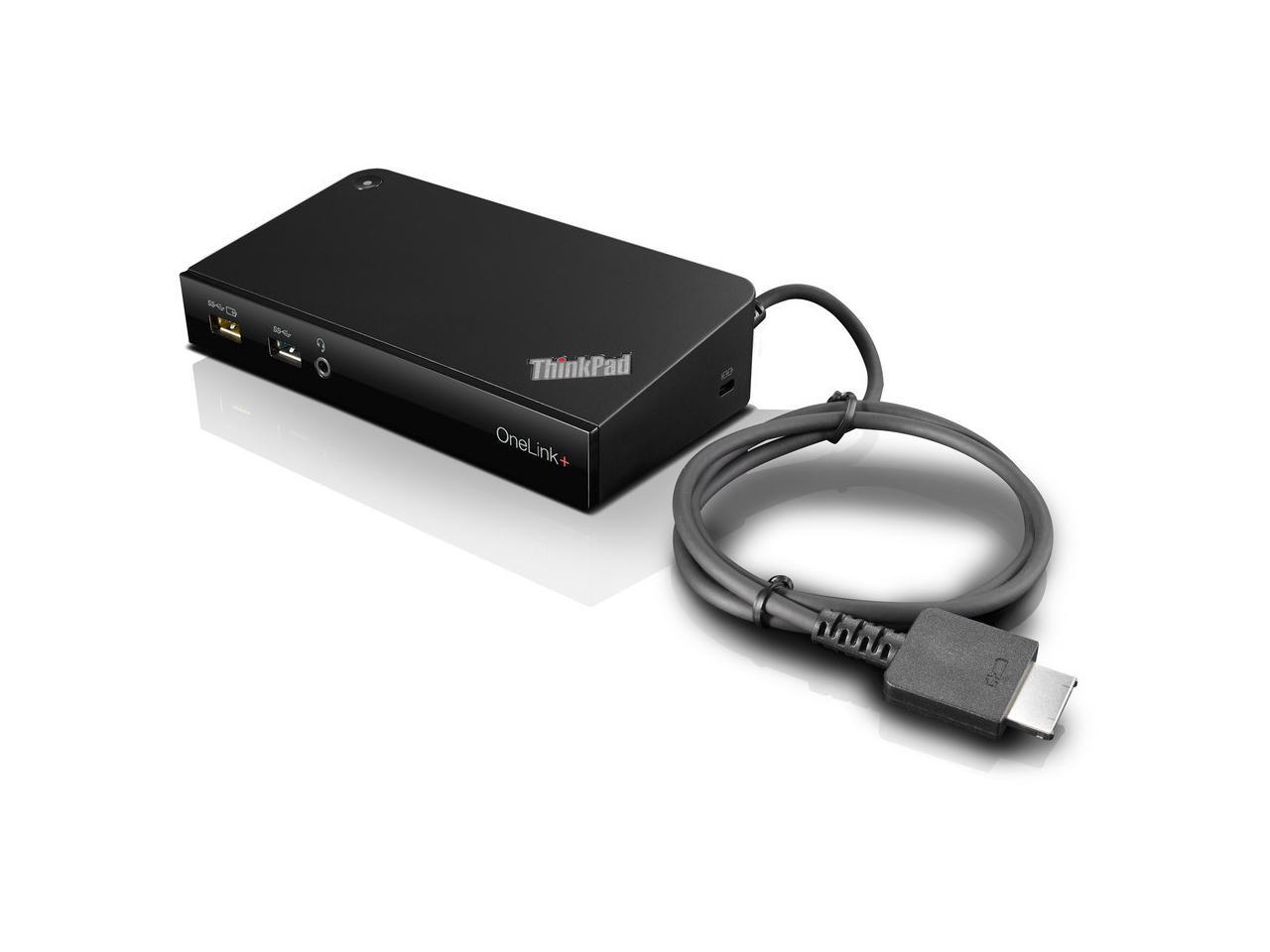 Lenovo 40A40090US Thinkpad Onelink+ Dock - Port Replicator - 90 Watt - For Thinkpad P40 Yoga, X1 Carbon, X1 Tablet, X1 Yoga, Thinkpad Yoga 14, 260, 460