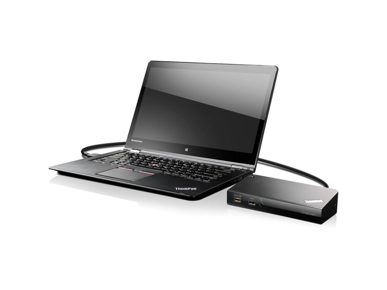 Lenovo 40A40090US Thinkpad Onelink+ Dock - Port Replicator - 90 Watt - For Thinkpad P40 Yoga, X1 Carbon, X1 Tablet, X1 Yoga, Thinkpad Yoga 14, 260, 460