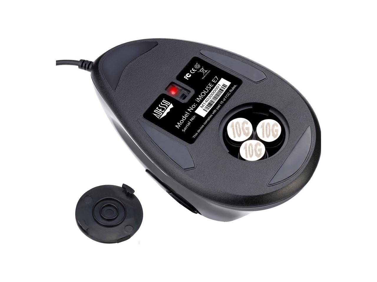 ADESSO INC. iMouseE7-TAA Left Hand Verticle Ergo Mouse