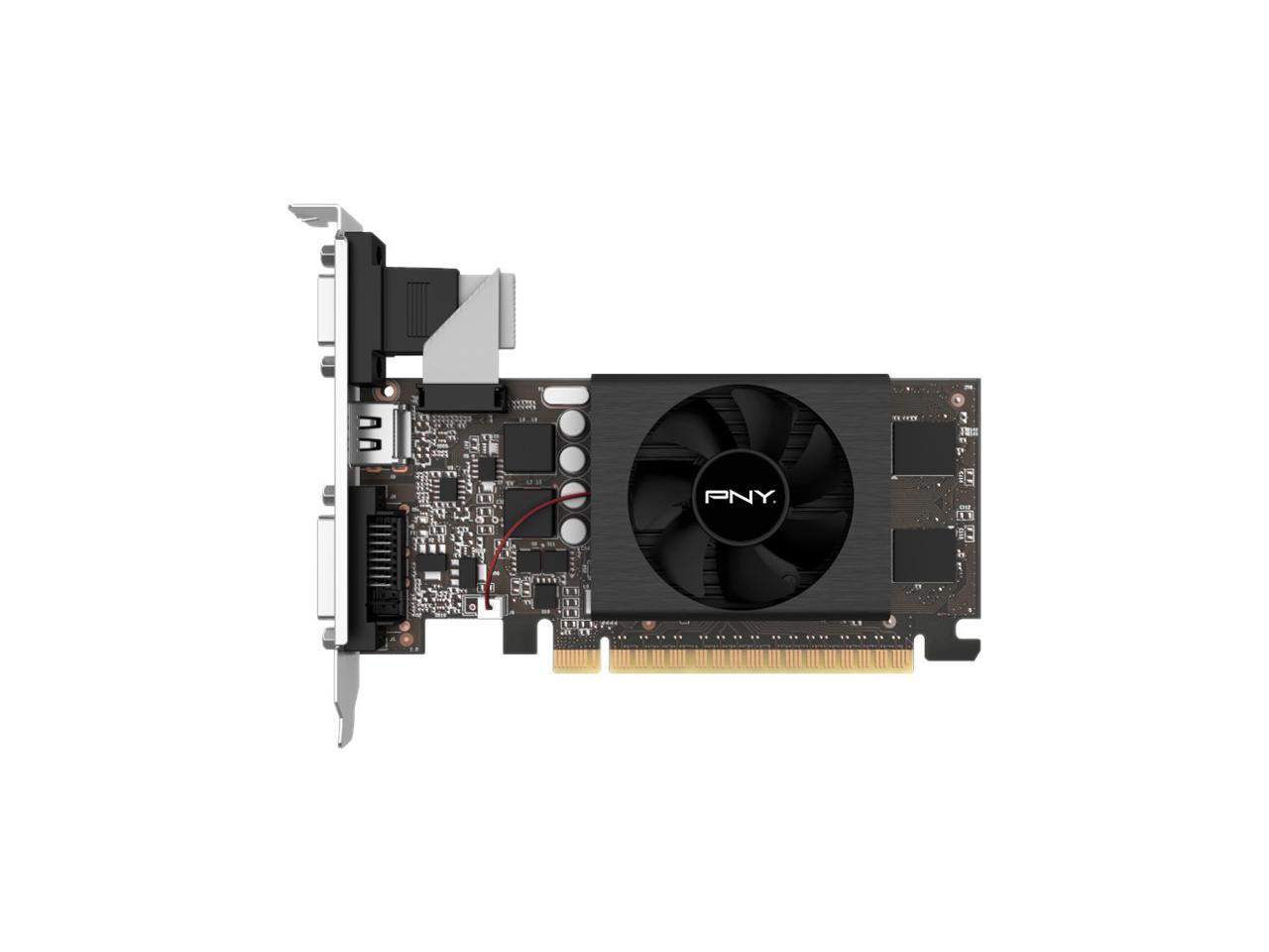 PNY GeForce GT 710 Single Fan Graphics Card - 2GB