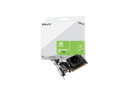 PNY GeForce GT 710 Single Fan Graphics Card - 2GB