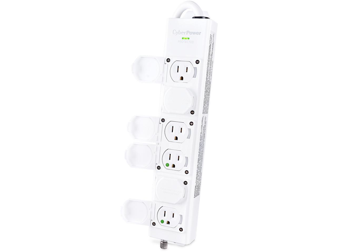 CyberPower MPV615S 6-Outlet Surge Suppressor/Protector