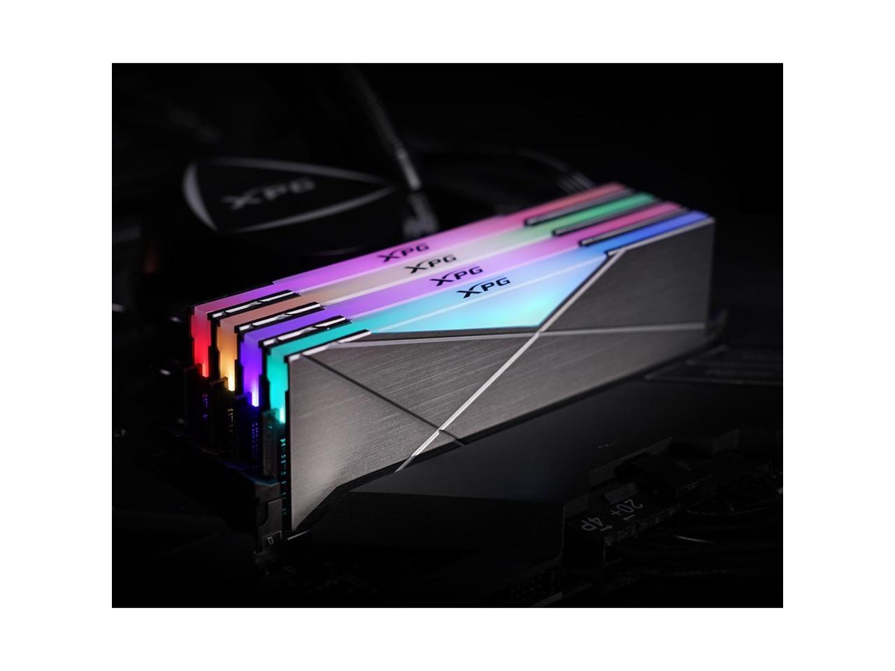 XPG SPECTRIX D50 16GB (2 x 8GB) DDR4 3000 (PC4 24000) CL16 RGB Desktop Memory AX4U300038G16A-DT50