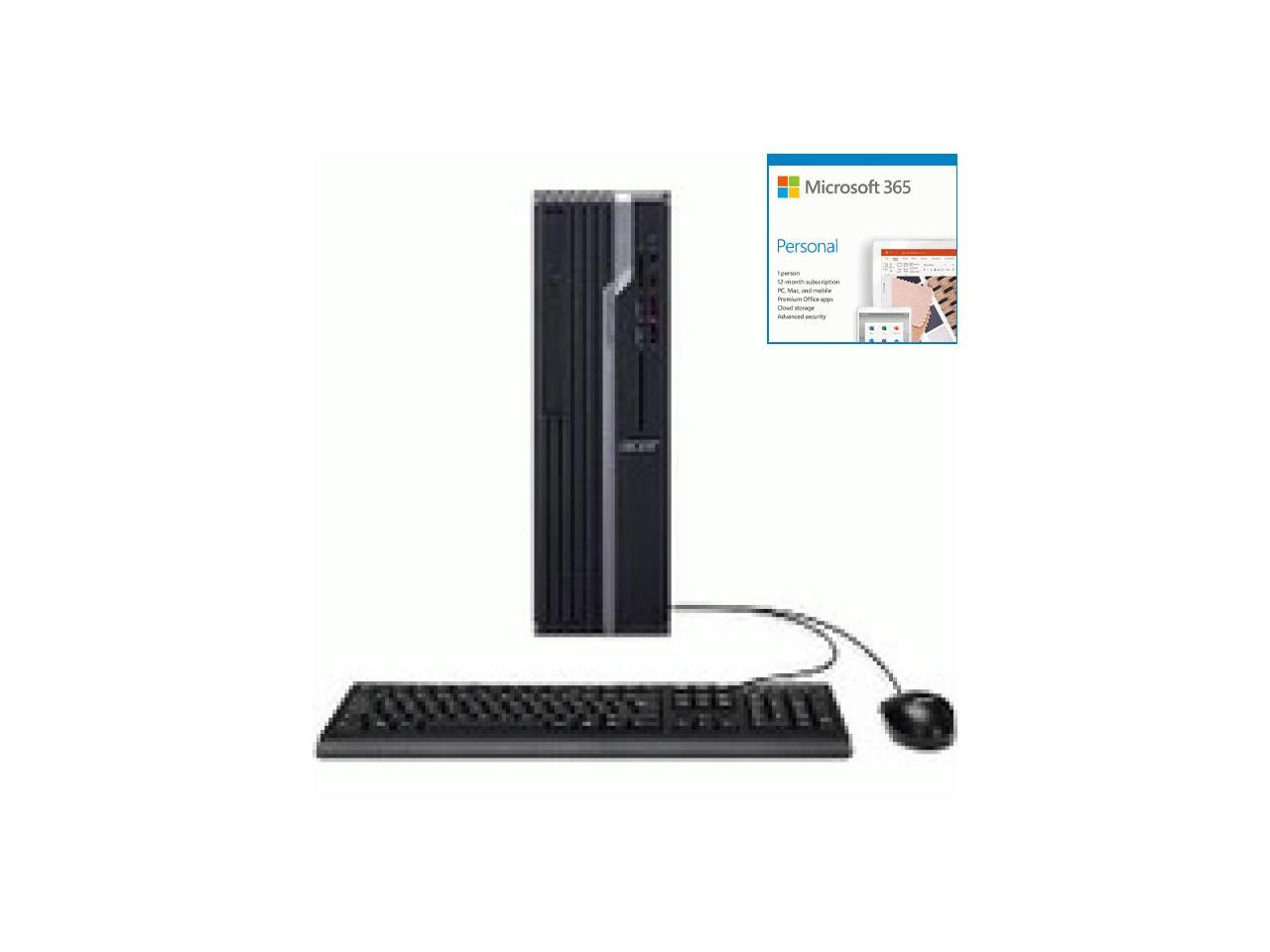 Acer Veriton X4665G Desktop Computer - Intel Core i5 9th Gen + Microsoft 365 Bundle
