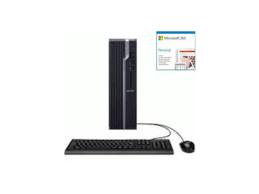 Acer Veriton X4665G Desktop Computer - Intel Core i7 9th Gen + Microsoft 365 Bundle