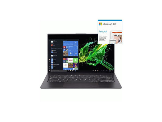 Acer Swift 7 SF714-52T-70CE 14" Touchscreen Notebook - Full + Microsoft 365 Bundle