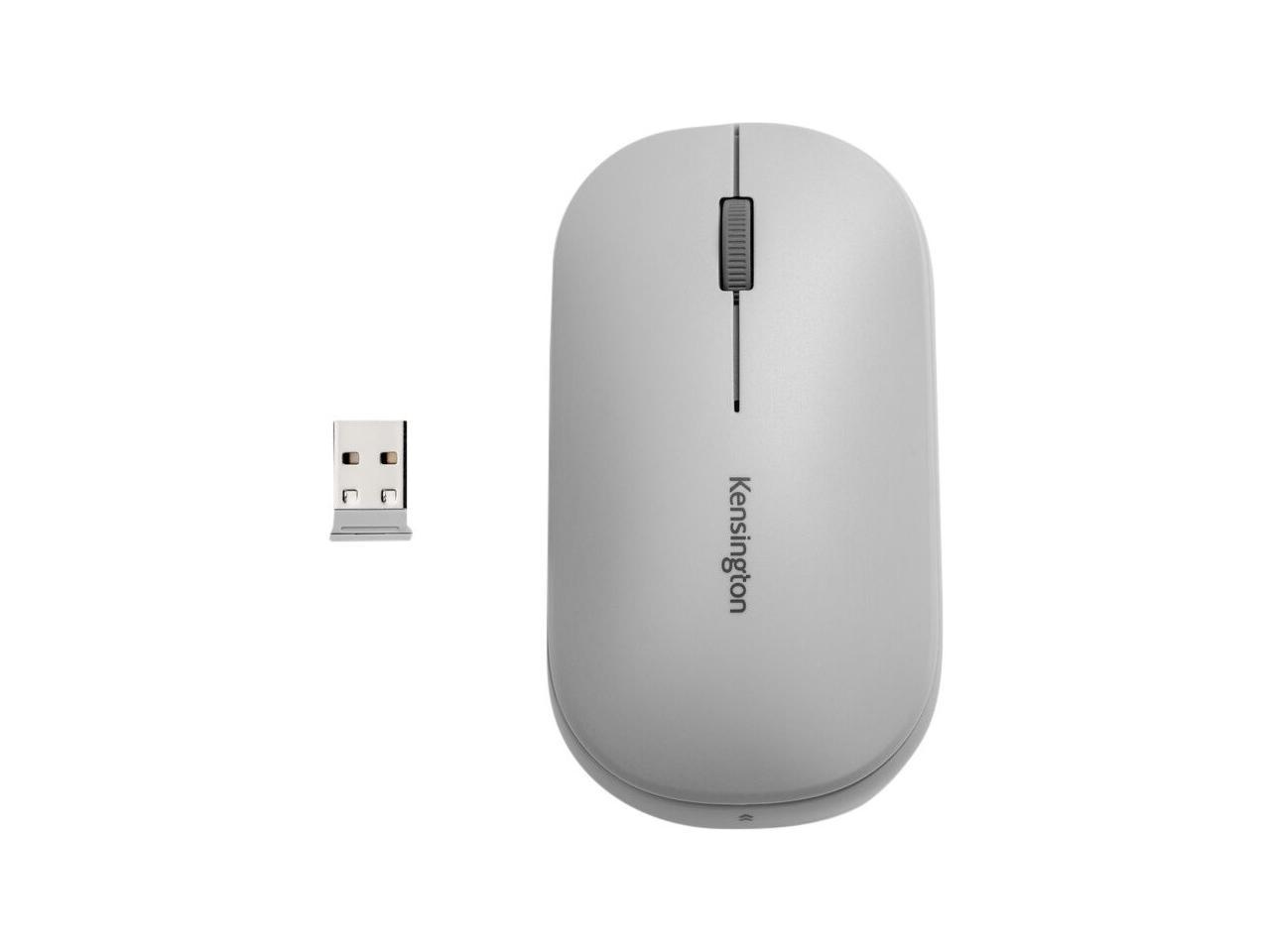 KENSINGTON COMPUTER K75351WW SURETRACKDUAL WIRELESS MOUSE - GRAY