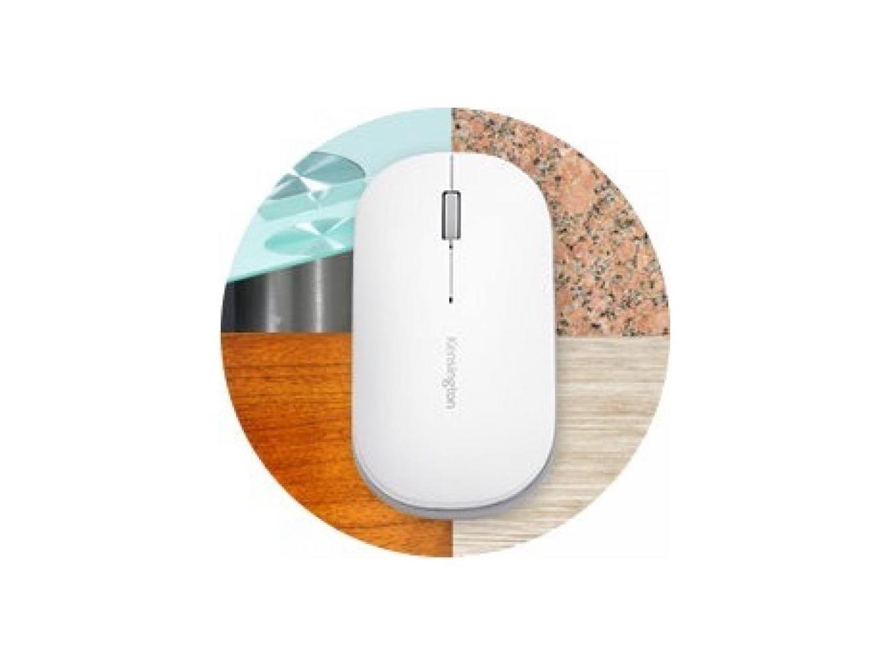 KENSINGTON COMPUTER K75353WW SURETRACKDUAL WIRELESS MOUSE - WHITE
