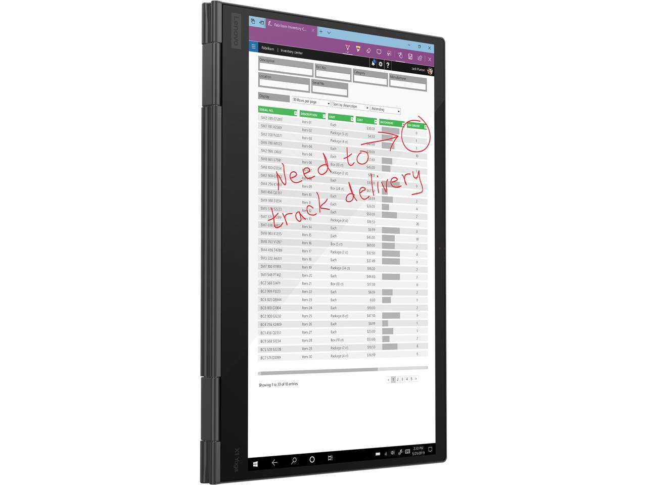 Lenovo ThinkPad X1 20UB001FUS 14" Touchscreen Laptop i5-10210U 8GB 256GB SSD