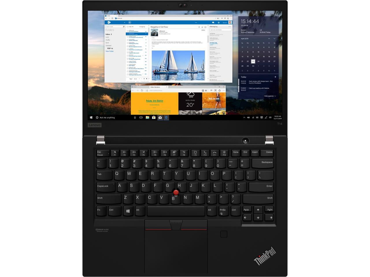 Lenovo ThinkPad T14 20S20004US 14" Laptop i5-10310U 8GB 256GB SSD Windows 10 Pro