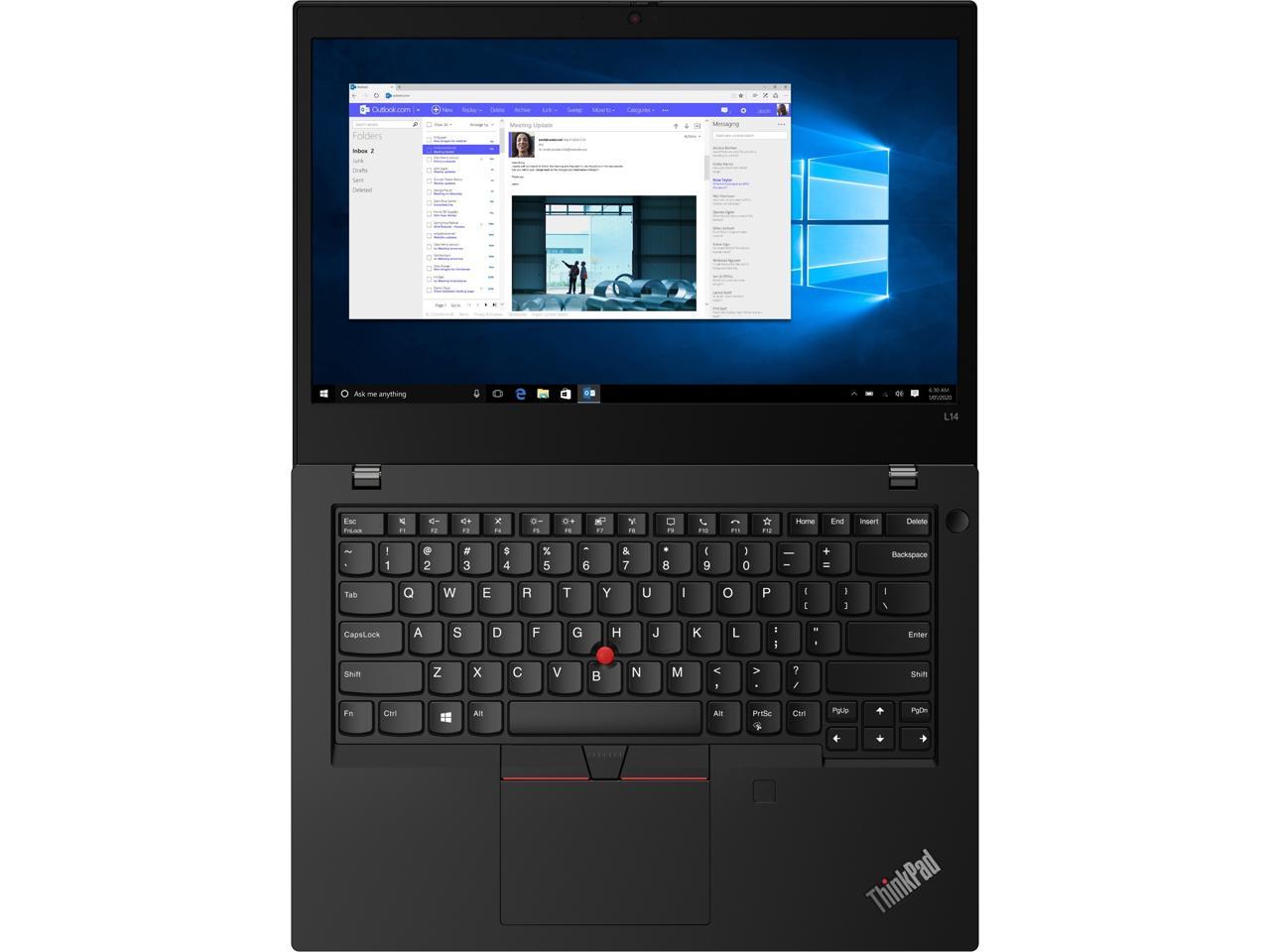 Lenovo ThinkPad L14 14" FHD Laptop i5-10210U 16GB 256GB Windows 10 Pro