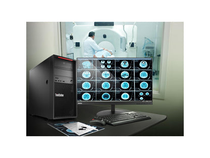 Lenovo ThinkStation P520c Tower Computer Xeon W-2235 16GB 512GB SSD W10 Pro