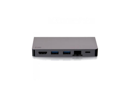 C2G 54457 100W Multiport USB-C Travel Dock