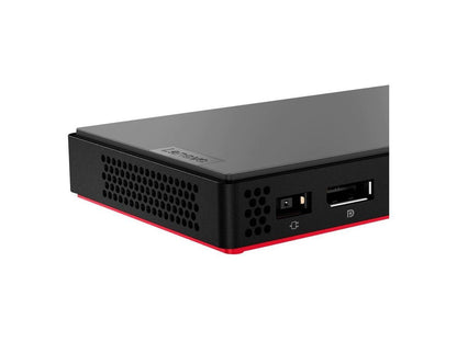 Lenovo ThinkCentre M75n 11BS000MUS Desktop Computer - AMD Ryzen 3 3300U Quad-core (4 Core) 2.10 GHz - 8 GB RAM DDR4 SDRAM - 128 GB SSD - Nano - Black - Windows 10 Pro 64-bit - AMD Radeon Vega6 Graphic