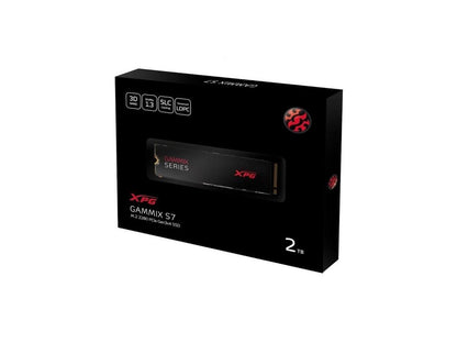 XPG GAMMIX S7 Series: 2TB PCIe Gen3x4 M.2 2280 Solid State Drive
