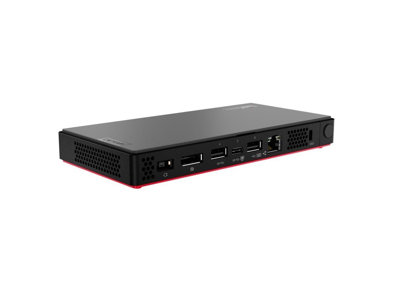 Lenovo ThinkCentre M75n 11BS000MUS Desktop Computer - AMD Ryzen 3 3300U Quad-core (4 Core) 2.10 GHz - 8 GB RAM DDR4 SDRAM - 128 GB SSD - Nano - Black - Windows 10 Pro 64-bit - AMD Radeon Vega6 Graphic