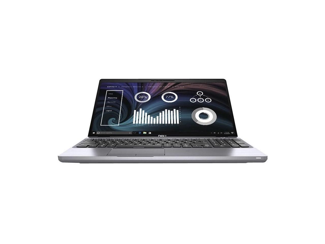 Dell Latitude 5000 5511 15.6" Notebook - Full HD - 1920 x 1080 - Intel Core i7 (10th Gen) i7-10850H Hexa-core (6 Core) 2.70 GHz - 16 GB RAM - 512 GB SSD - Titan Gray - Windows 10 Pro - Intel UHD