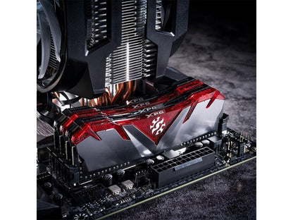 XPG GAMMIX D30 Desktop Memory: 32GB (2x16GB) DDR4 3200MHz CL16 Red