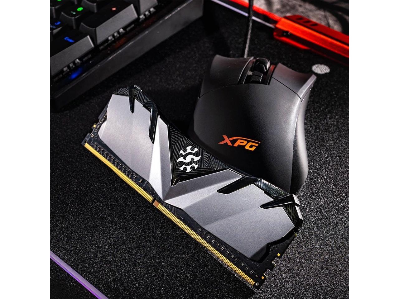 XPG GAMMIX D30 Desktop Memory: 32GB (2x16GB) DDR4 3200MHz CL16 Red