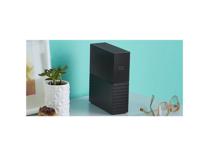WD My Book 14TB Desktop External Hard Drive for Windows/Mac/Laptop, USB 3.0 Black (WDBBGB0140HBK-NESN)