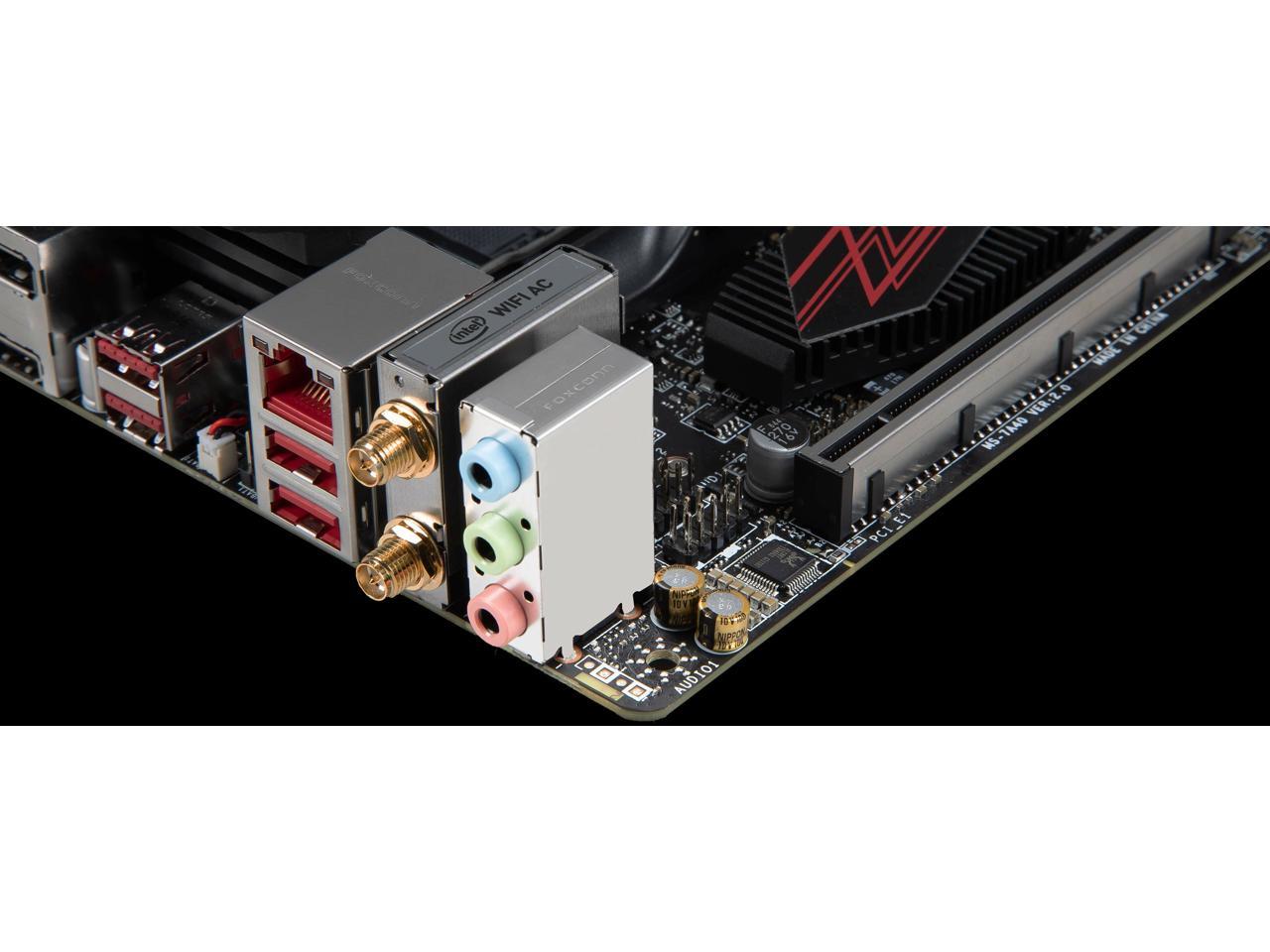 MSI B450I GAMING PLUS MAX WIFI AM4 AMD B450 SATA 6Gb/s Mini ITX AMD Motherboard