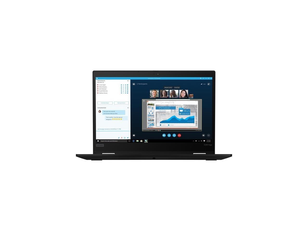 Lenovo ThinkPad X390 Yoga 13.3" Touchscreen Laptop i7-8565U 8GB 512GB SSD W10P