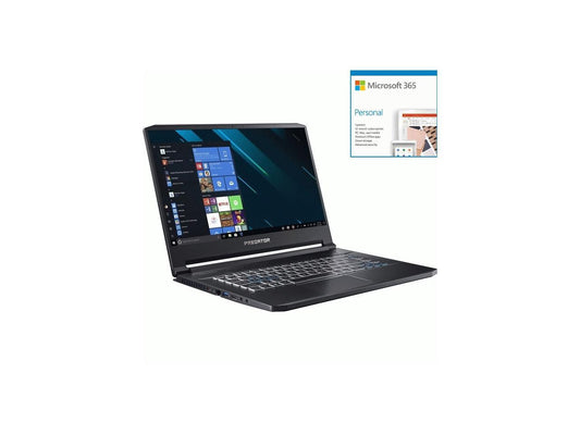 Acer Predator Triton 500 PT515-51 PT515-51-73Z5 15.6" Gaming + Microsoft 365 Bundle