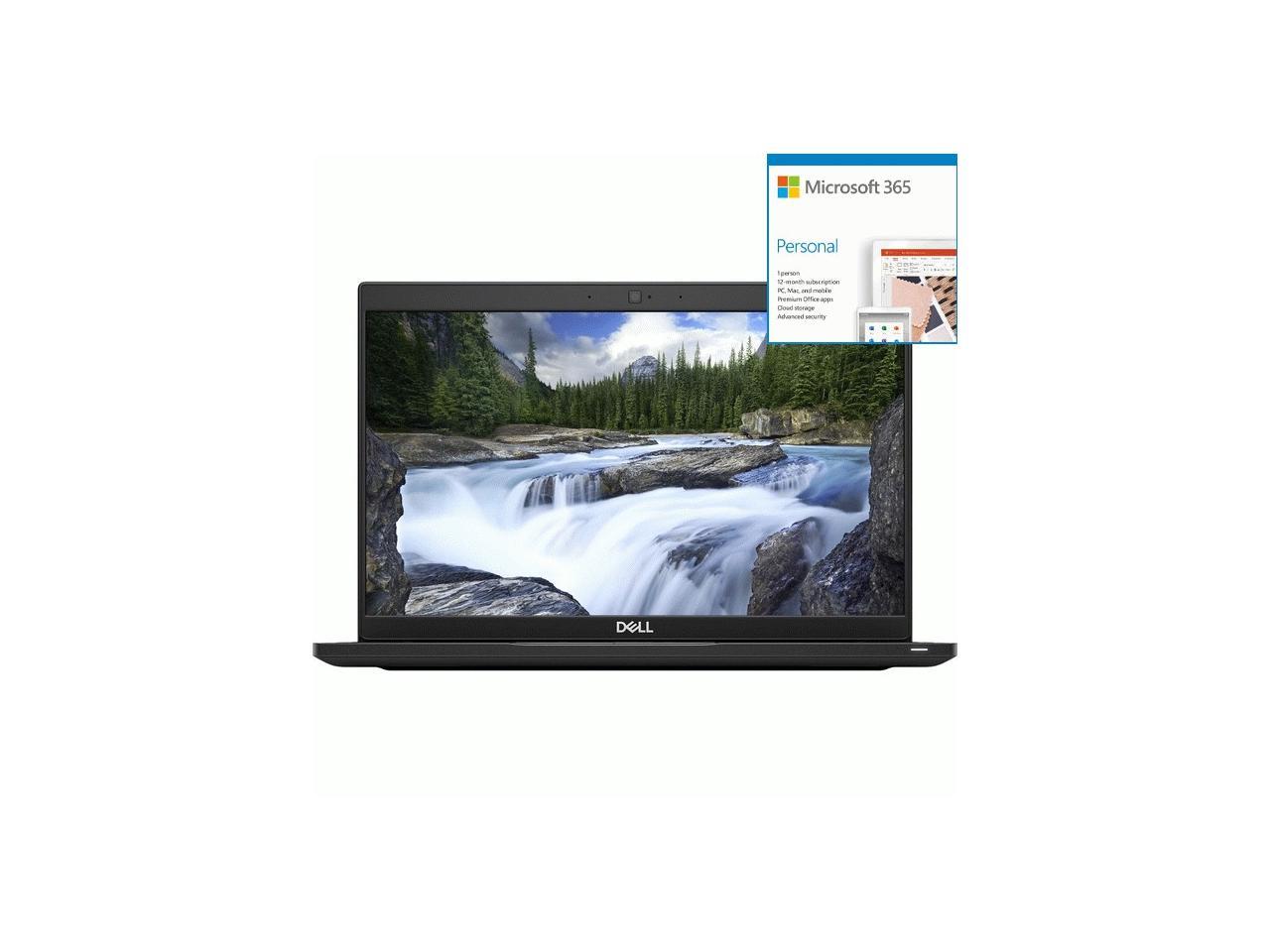 Dell Latitude 7000 13.3" Notebook Intel Core i7 8GB RAM 256G + Microsoft 365 Bundle