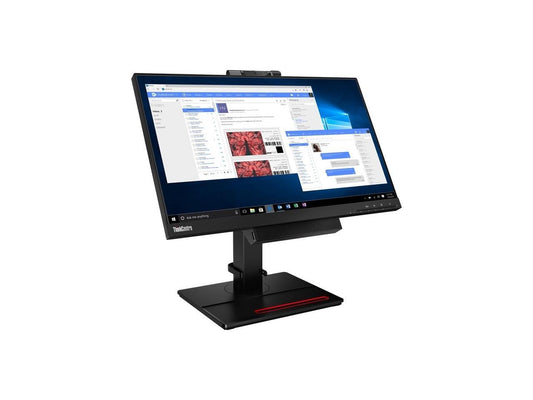 Lenovo ThinkCentre Tiny-in-One 24" (23.8" Viewable) Full HD 1920 x 1080 IPS DisplayPort Built-in Speakers/Mic Webcam Pivot Swivel Tilt Height Adjust VESA Monitor