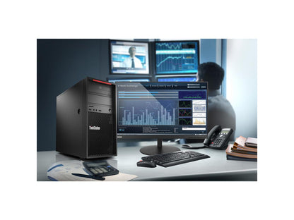 Lenovo ThinkStation P520c Tower Workstation Computer Xeon W-2223 16GB 512GB SSD