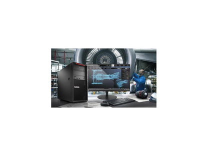 Lenovo ThinkStation P520c Tower Workstation Computer Xeon W-2223 16GB 512GB SSD