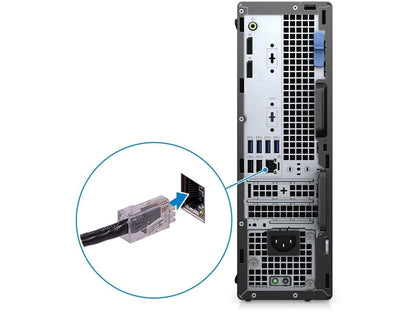 Dell OptiPlex 5000 5080 Desktop Computer - Intel Core i5 10th Gen i5-10500 Hexa-core (6 Core) 3.10 GHz - 8 GB RAM DDR4 SDRAM - 256 GB SSD - Small Form Factor - Windows 10 Pro 64-bit - Intel UHD Graphi