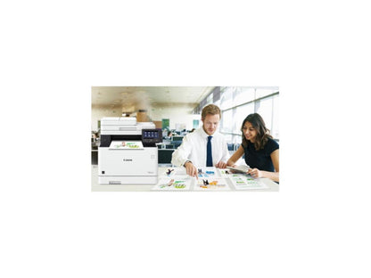 Canon - 3101C011 - Canon imageCLASS MF740 MF743Cdw Laser Multifunction Printer - Color - Copier/Fax/Printer/Scanner -