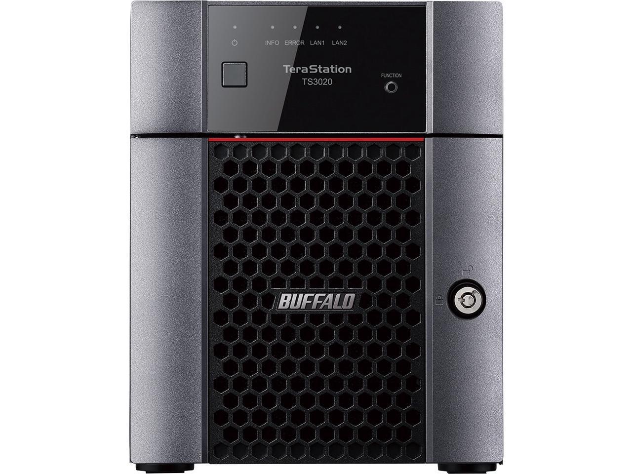 Buffalo TeraStation 3420DN Desktop 32 TB NAS Hard Drives Included TS3420DN3204