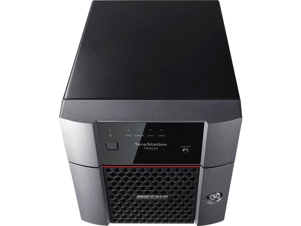 Buffalo TeraStation 3220DN Desktop 4 TB NAS Hard Drives Included TS3220DN0402