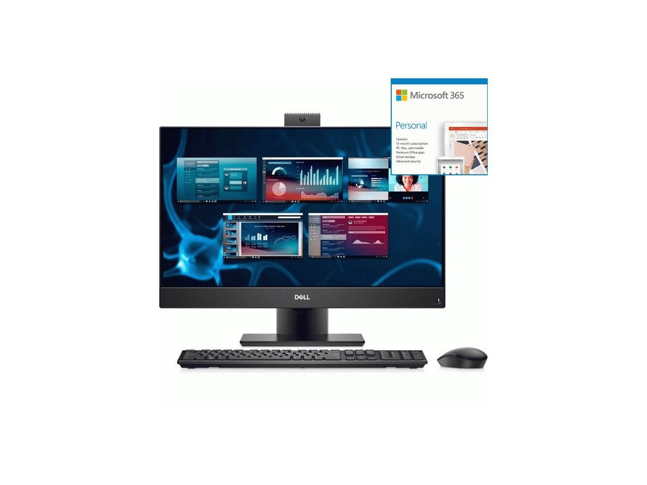 Dell OptiPlex 5000 5480 All-in-One Computer - Intel Core i5 + Microsoft 365 Bundle