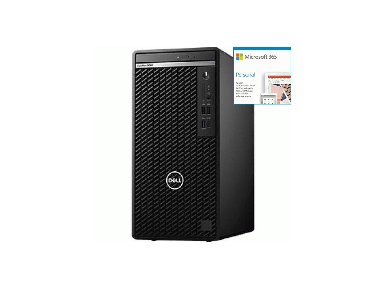 Dell OptiPlex 5000 5080 Desktop Computer - Intel Core i5 10t + Microsoft 365 Bundle