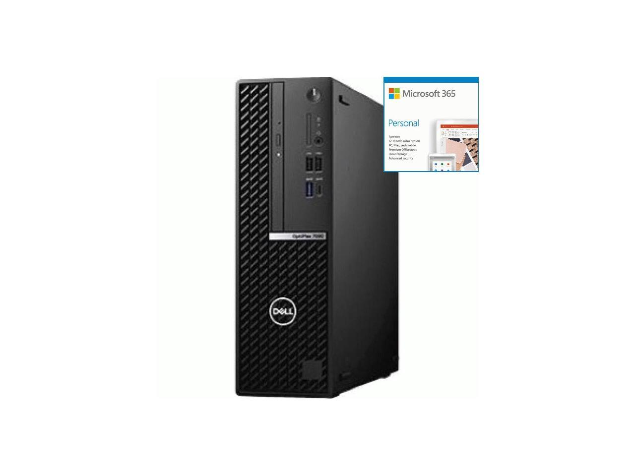 Dell OptiPlex 7000 7080 Desktop Computer - Intel Core i7 10t + Microsoft 365 Bundle