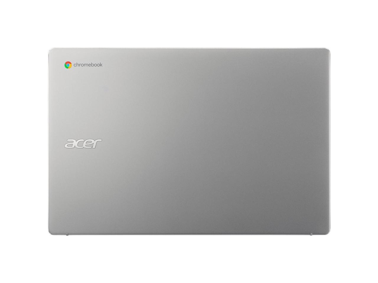Acer Chromebook 317 CB317-1H CB317-1H-C41X 17.3" Chromebook - Full HD - 1920 x 1080 - Intel Celeron N5100 Quad-core (4 Core) 1.10 GHz - 4 GB RAM - 32 GB Flash Memory - Sparkly Silver - Chrome OS
