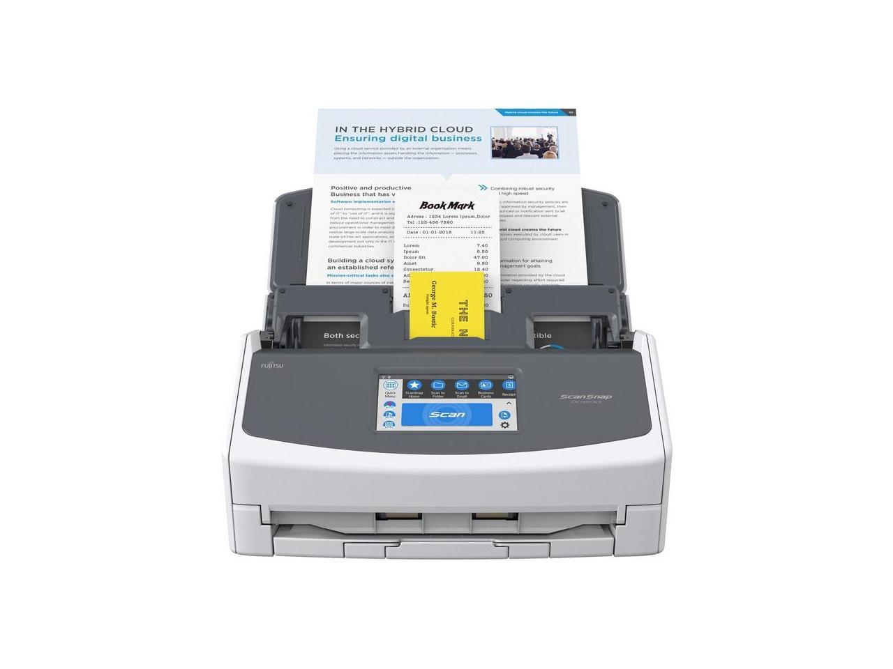 Fujitsu ScanSnap iX1600 ADF Scanner 600 dpi Optical PA03770-B605