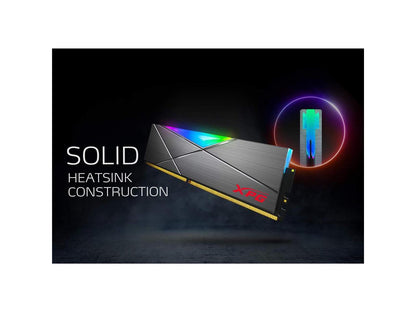 XPG SPECTRIX D50 16GB (2 x 8GB) DDR4 3000 (PC4 24000) CL16 RGB Desktop Memory AX4U300038G16A-DT50